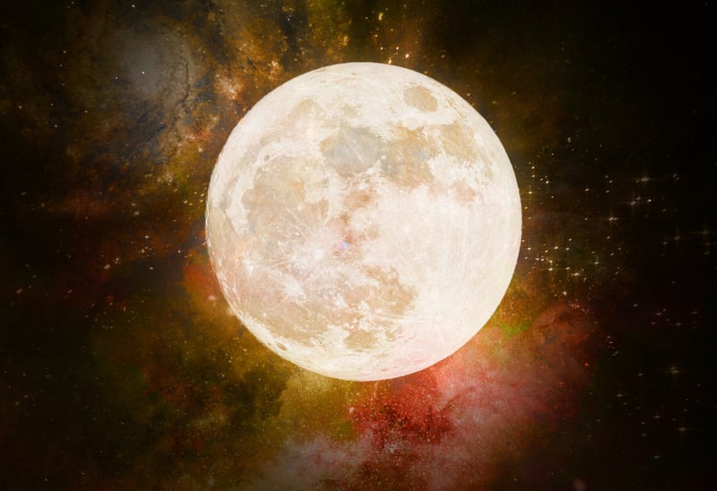 Abstract blue graphic representing business solutions