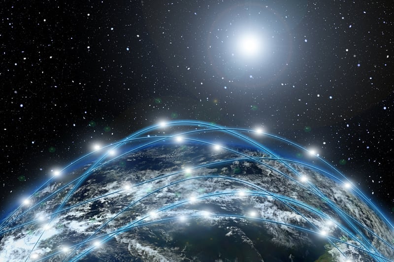 A person looking at a digital device.