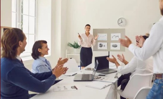 A person looking at a digital device.